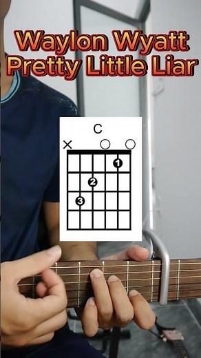 Guitar Tutorial Waylon Wyatt Pretty Little Liar #guitartutorial #guitarlesson #guitar