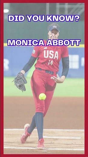 Monica Abbott Career Strike Out RECORD!