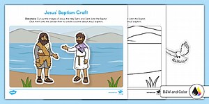 Jesus' Baptism Craft