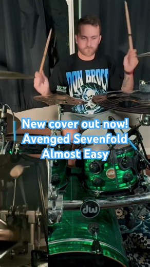 New drum cover out now! Avenged Sevenfold - Almost Easy