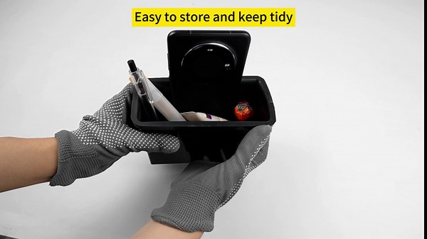 Center Console Shifter Pocket Filler Compatible with Ford Explorer 5th Gen Police Interceptor Utility 2011 2012 2013 2014 2015 2016 2017 Storage Box