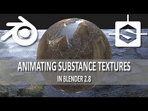 How to Animate Substance Designer Textures in Blender