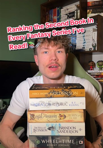 Ranking the Second Books in Fantasy Series