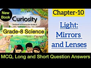 Class 8 Science | Chapter 10 MCQ, Important Question | Light Mirror and Lenses | Revision Curiosity