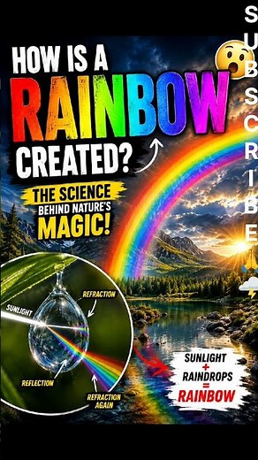How Is a Rainbow Created? 🌈 The Science Behind Nature's Magic!