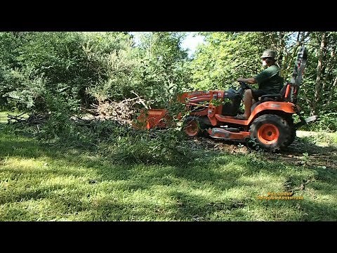 BX 2360 Kubota Tractor In Action