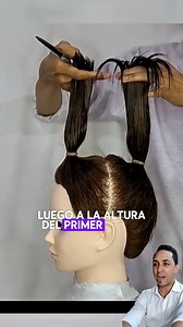 2M views · 21K reactions | CORTE EN CAPAS PASO A PASO DESDE CASA facil y rapido #hairstyle #tutorial #corteencapas #viralpost #viralvideochallenge | Stylo cuts & hairstyles for alls - hair salon - peluqueria | Facebook