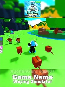 302 Roblox Game Name Slaying Simulator #Roblox #Game #robloxgames