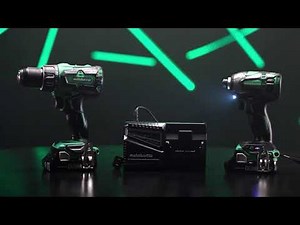 18V Cordless Hammer Drill and Triple Hammer Impact Driver| Metabo HPT KC18DBFL2C