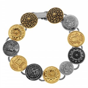 Retired - Vintage Button Bracelet