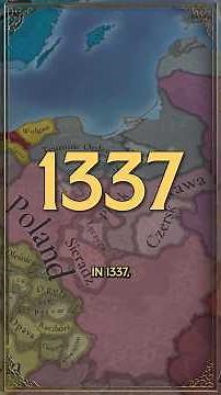 Europa Universalis V - 1337 : Central Europe's struggle against the Teutonic Order