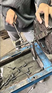 Handmade Steel Spring Hook Making 🔥 | Satisfying Workshop Process