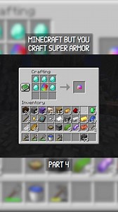 Minecraft But I Secretly Craft Super Armor (Part 4)