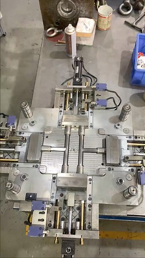 Installing mold slides~🛠️✨ #immetech #plasticmold #injectionmolding #precisionparts #automotive #medicaldevice #moldmaking #workshop #factory #engineering #industry #technology #manfacturing | Immetech Ltd