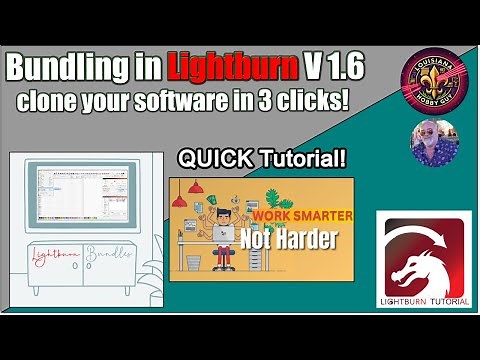 ℹ️ Cloning and Bundling Lightburn software to move to another computer!
