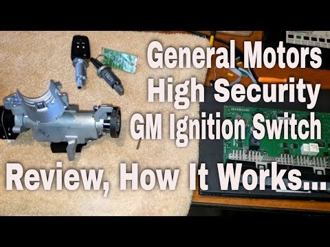 General Motors, high security gm ignition switch review. How it works.(First minute is froze up,)