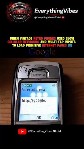 How We Loaded Google in the Year 2000 (Before Smartphones Existed) 📱