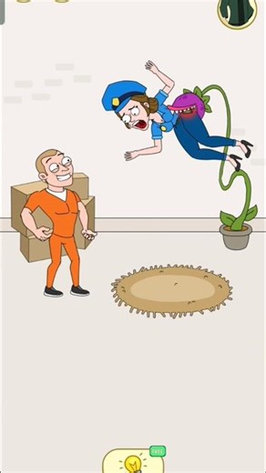 Prank the Police 🚓🤣 | Delete One Part Level 23 | Funny Puzzle Game Shorts