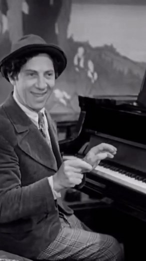 The Marx Brothers 🪄 on Instagram: "#chicomarx plays beautifully the piano in the classic pre-Code comedy/musical MONKEY BUSINESS 💫🎶 also starring The Four #MarxBrothers and the mesmerizing #ThelmaTodd 🫶"