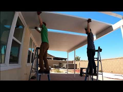 How To Solid Patio Cover in One Day