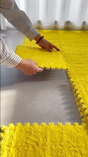 Room Makeover in Minutes ✨ Smart Interlocking Carpet Tiles#shorts#smarttools#utubeshorts#shortvideo