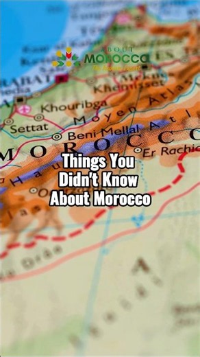 Things you didn’t know about Morocco 👀🇲🇦✨ #aboutmorocco #travel #visitmorocco