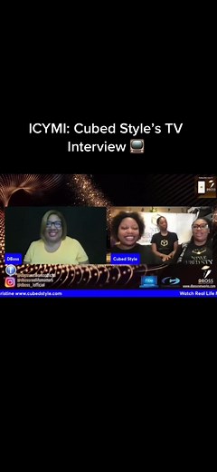 ICYMI: Cubed Style’s TV Interview. View the full interview here: https://www.youtube.com/watch?v=69vLcf_Rh_A&feature=youtu.be #fyp #foryoupage #fypシ #TV #tvinterview #cubedstyle #getcubed #dbossnetworks #skincare #haircare #luxury #Toronto #Scarborough #handcrafted #bodybutter #hairbutter #caribvision #trending