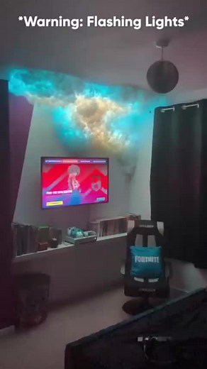 DIY LED Thundercloud for the Ultimate Gamer Room