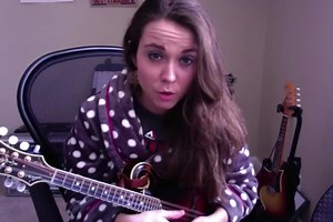 Happy Snow Day from Nashville, TN. Ain't Misbehavin' is one of my favorite Fats Waller songs, so I tried to learn some of the piano parts on the mandolin... and the drum parts, though it all needs some more work. It's a fun arrangement, nevertheless! P.S. This was casually recorded by using my camera and mic on my Mac computer. (Hence the left handed mando player look!) | Sierra Hull