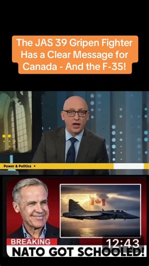 JAS 39 Gripen Fighter's Message to Canada and F-35