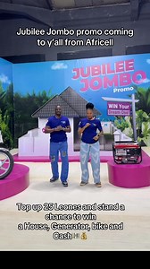 You can watch us live every Monday to Friday, on AYV TV, Africell Facebook page and all major radio stations🤗 Africell Sierra Leone | Juliet Konya Sesay