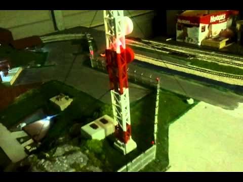Ho scale Radio Tower built from scratch