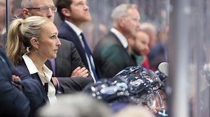 Jessica Campbell will be the 1st woman on an NHL bench as assistant coach in Seattle