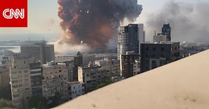 لقطات لم تعرض من قبل للحظة انفجار مرفأ بيروت الصادمة