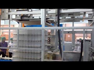 Empty bottle palletizer 18000bph