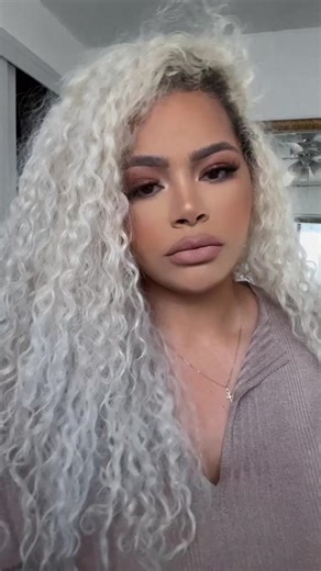 Embracing My Platinum Blonde Curly Hair Journey