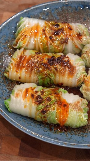 Cabbage is one of those ingredients that I feel like people overlook. But once you realize all the possibilities you have with cabbage you will fall in love. This recipe uses cabbage in a very traditional way, as a wrap. I took the extra step to sear the outside because I think it intensifies the flavor. What’s your favorite way to eat cabbage? Please see recipe below: Filling: 1C diced shiitake mushrooms 1/4C small diced onions 1/4C small diced carrots 2Tbs minced garlic 8oz ground meat (I’m us