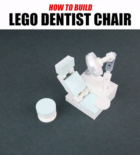 When you have patience, and the right pieces, you can building anything with Legos, even a dental chair. By Tiago Catarino | Dr Anto Youssef