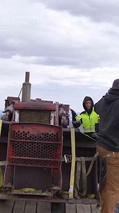 Loading up is the best part of the job