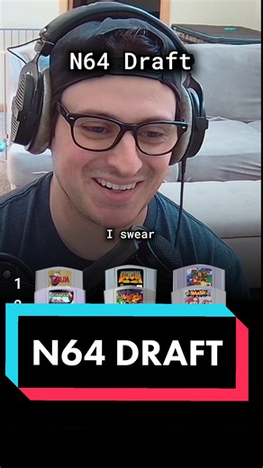Best N64 Games Draft w/ Ryan and Alek #gaming #gamingontiktok #gamingvideos #gamingdraft #n64 #zeldaoot #ocarinaoftime #doom64 #mario64