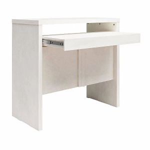 [Hot Item] Good Sale White Slide out Writing Desk Solid Wood Extendable Desk