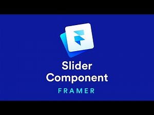 Slider Component – Framer Crash Course