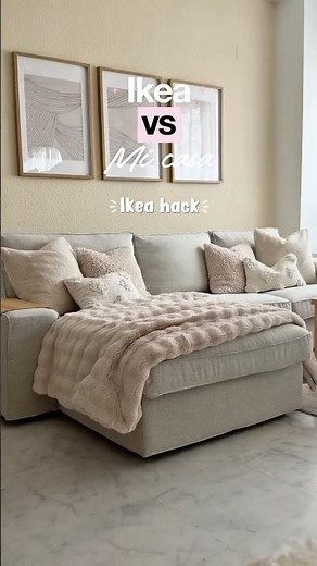 Ikea vs my house 💡#ikea #ikeahack #kivik