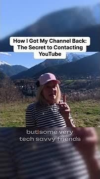 How I Got My Channel Back: The Secret to Contacting YouTube