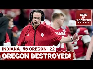 REACTION: Indiana BLOWS OUT Oregon to ADVANCE to the National Title Game! | Hoosiers can't be BEAT