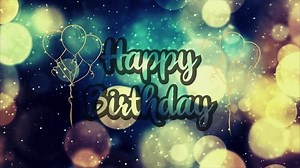 Happy Birthday Animated Gif Lettering Flowing Stock Footage Video (100% Royalty-free) 3464657987 | Shutterstock