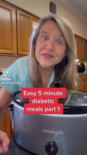 Easy 5 Minute Diabetic Meal: Crock Pot Hamburger Soup Recipe