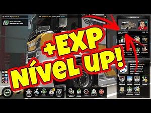 COMO COLOCAR EXP E SUBIR O NÍVEL NO EURO TRUCK SIMULATOR 2