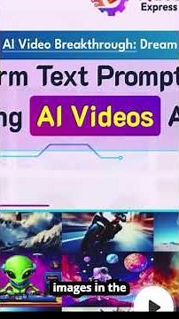 This AI Makes Videos From Just Words! #video express 2.0