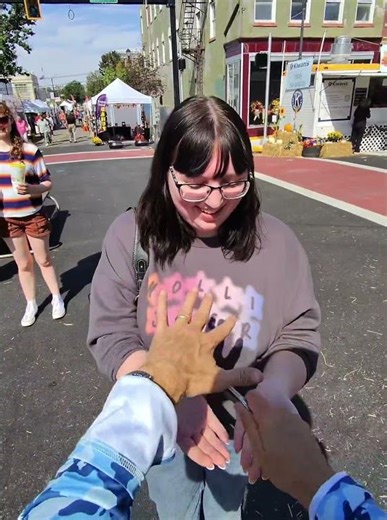 Spooned Women Oktoberfest #spooned #busking #getspooned #spoonman #statefair #musicalspoons #fair